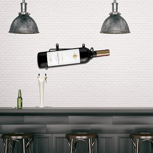 Soporte de vino de hierro forjado 2 piezas BESTOYARD miniatura 4