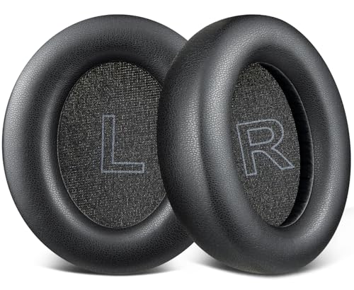 Nartooston �C���[�p�b�h �����p Anker Soundcore Life Q30�AQ30i�AQ35�w�b�h�z���ɑΉ� �w�b�h�p�b�h �\�t�g�v���e�C�����U�[�ƍ����x�t�H�[���� �C���[�N�b�V���� �݊� ������ 1�y�A - �u���b�N