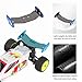 XinGeeek RC Rear Wing Carbon Fiber RC Tail Wing for Losi 1/24 Micro-B 2WD Buggy RC Car Upgrade Parts (Blue)