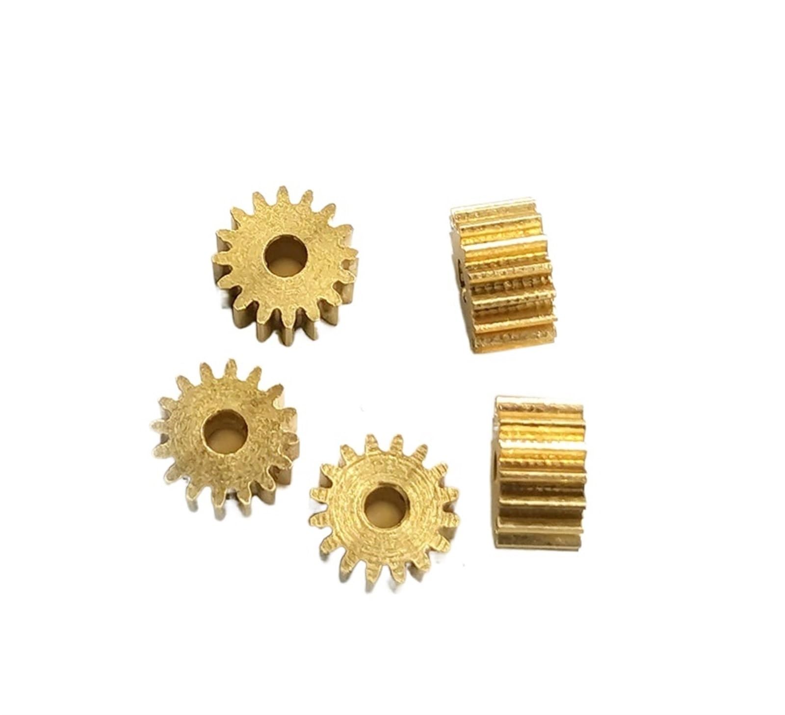 Bevel Gear Pinion Hardware Mechanical 162A 0.4M Copper Gear 16T OD=7.2mm Shaft Hole 1.48/1.98mm Motor Spindle Metal Pinion 161.5A 163A(163A-4H-2PCS)