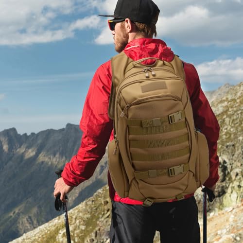 Mochila deportiva ligera para senderismo y camping miniatura 3