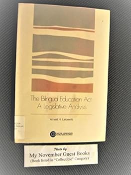 Paperback Bilingual Education ACT: A Legislative Analysis Book