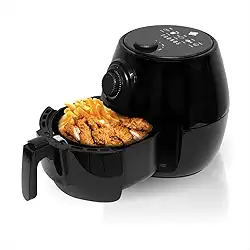 Fritadeira Air Fryer Tronos 1400W 3L - Preto - 220v