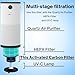 Surgically Clean Air, QUARTZAIR Air Purifier Activated Carbon Filter, 1 Pack, Absorbs unwanted Odors, VOCs, Gases, and Smoke, Paired with H13 HEPA Filter to filter 99.9% of all unpleasant particles