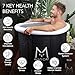 Ice Bath Tub - Large Portable 360L Outdoor Cold Water Therapy Pool for Sports Adults Cold Plunge Bathtub Spa Muscle Recovery Pod for Athletes Ice Bath Tub - Large Portable 360L Outdoor Cold Water Therapy Pool for Sports Adults Cold Plunge Bathtub Spa Muscle Recovery Pod for Athletes