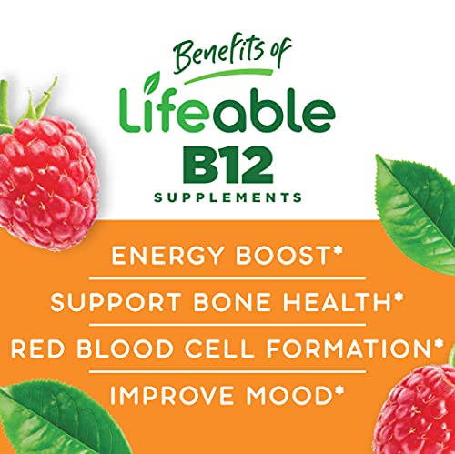 Lifeable Vitamin B12 + Beet Root, Gummies Bundle - Great Tasting, Vitamin Supplement, Gluten Free, Gmo Free, Chewable #TOP3