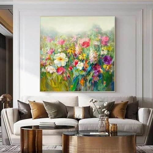 Pósteres en lienzo de flores impresiones artísticas para sala de estar 4