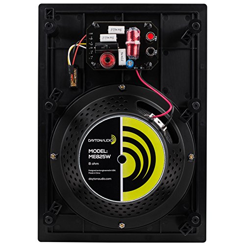 Dayton Audio Me825W 8" Micro-Edge 2-Way In-Wall Speaker Pair #TOP2