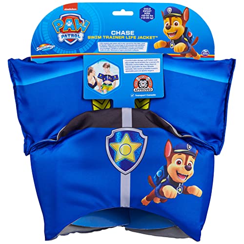 Swimways Nickelodeon Paw Patrol Learn-To-Swim Uscg Approved Kids Life Jacket, Chase #TOP3