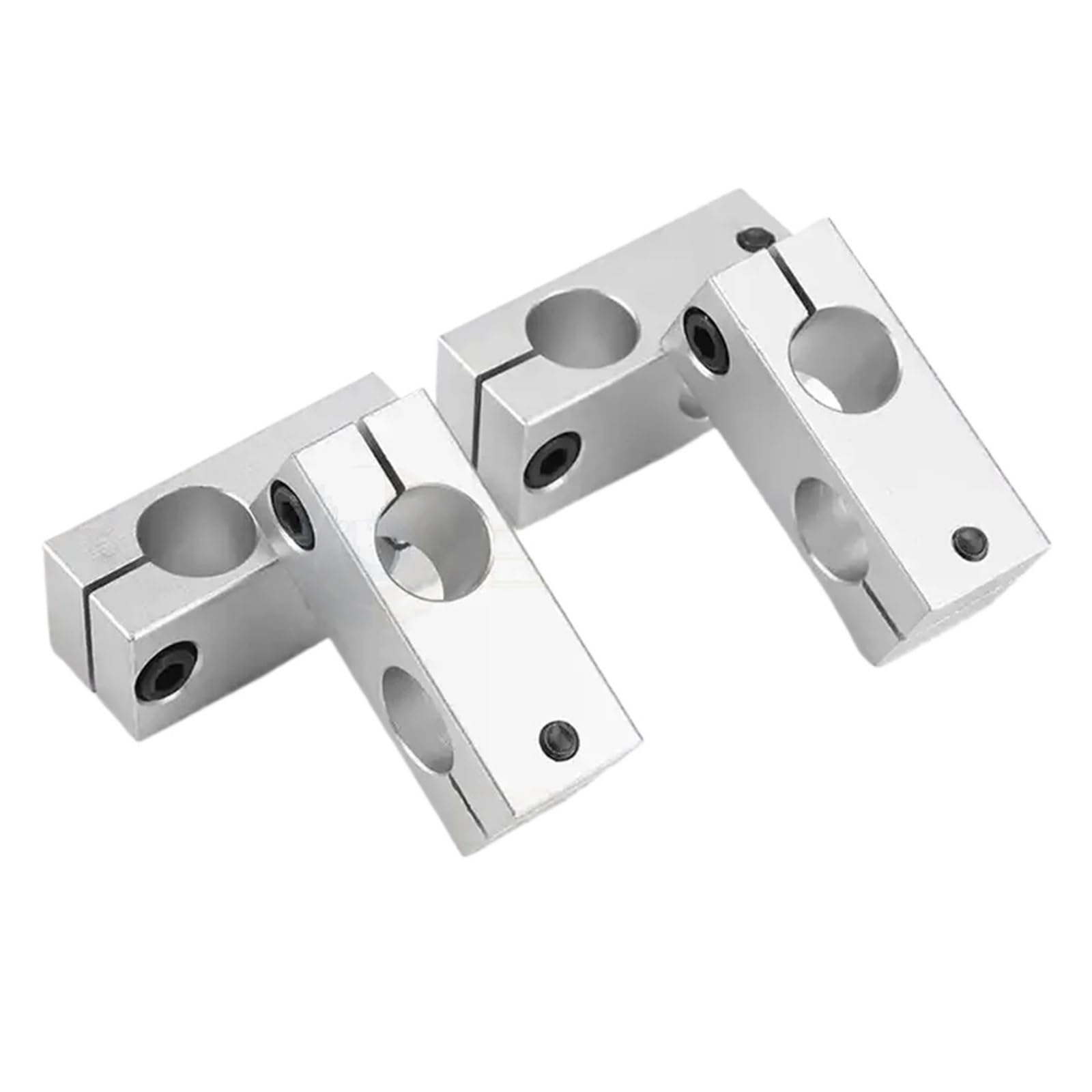 1 pince de fixation de pilier à diamètre fixe vertical en alliage d'aluminium(Same diameter28x28mm)