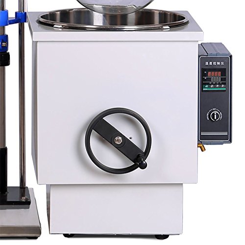 Image of 10L-50L 220V 0-400℃ High Performance Lab Rotary Evaporator Rotavapor SENCO Distillation Purification Equipment w /Motor Lift, Digital Heating Bath, Double Condenser Glassware Kits (RE-1002 10L)