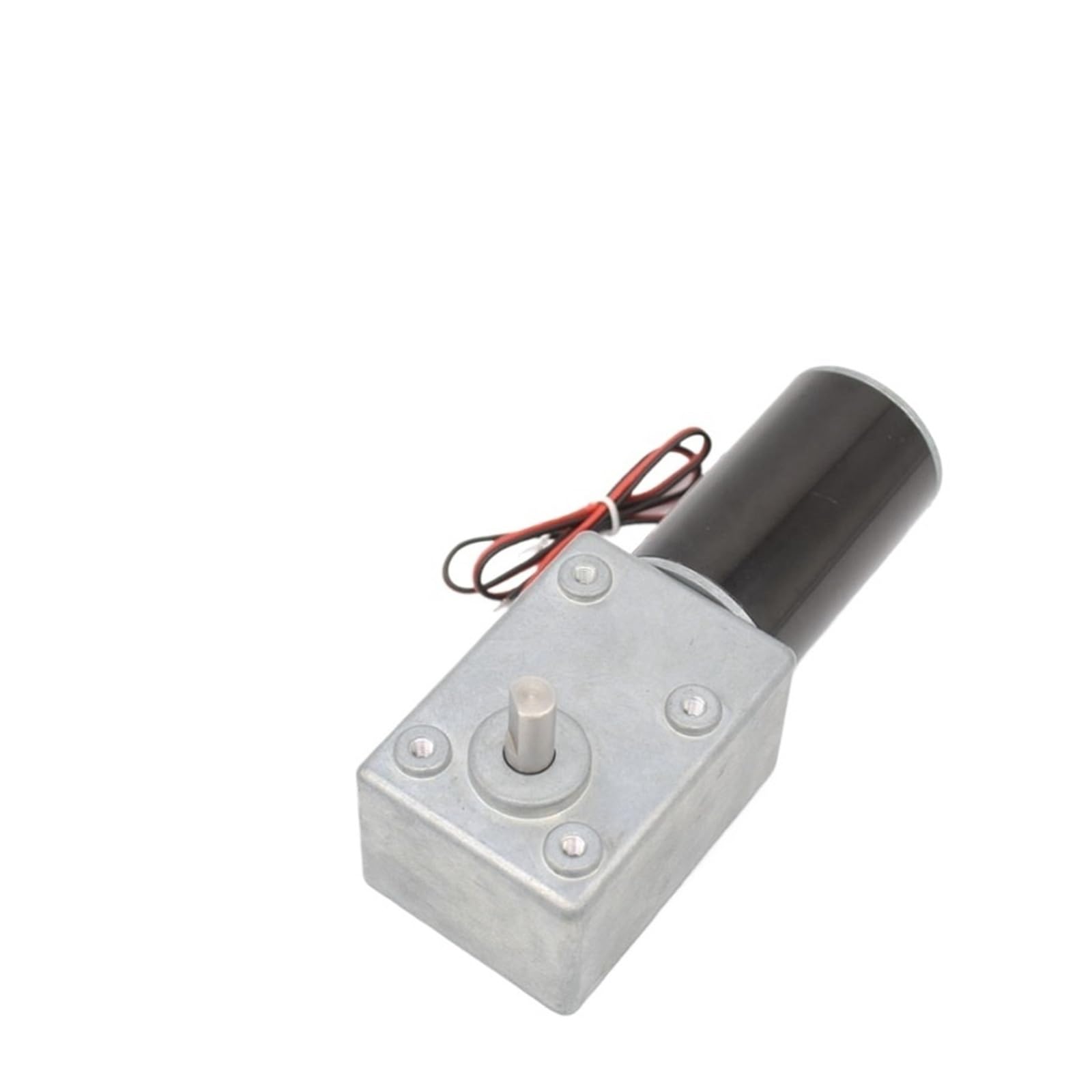 5882-45 DC12V 24V Starkes Drehmoment Getriebemotor Metall Turbo Schneckengetriebe Motor umgekehrt niedrige Geschwindigkeit 200 kg selbstsichernder Schneckengetriebemotor (24 U/min _ 12 V)