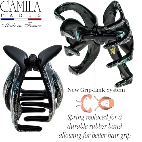 Pinza para cabello estilo francés Camila Paris CP3678 3 pulgadas miniatura 5