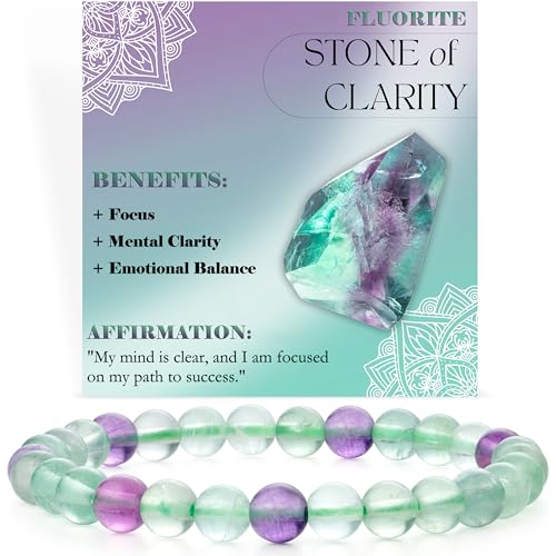 Bivei Fluorite - Clarity - 6mm Beaded...