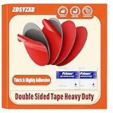 Adhesive Sticky Pads for Dash Cam, VHB Heat Resistant Double-Sided Sticker Replacement for Suction Cup Car Mounts, Ensures Secure Hold for GPS, Includes 4 Adhesion Promoter (4Pcs Round)