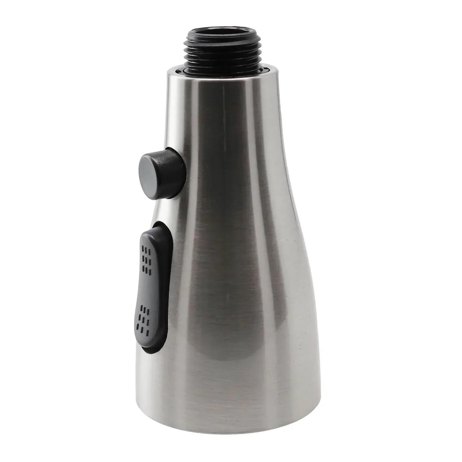 1 ugello spruzzatore for rubinetto da cucina estraibile, 3 modalità, antispruzzo, ABS, universale, 1/2", for lavello, doccia, risparmio idrico Per Lavello(Silver)