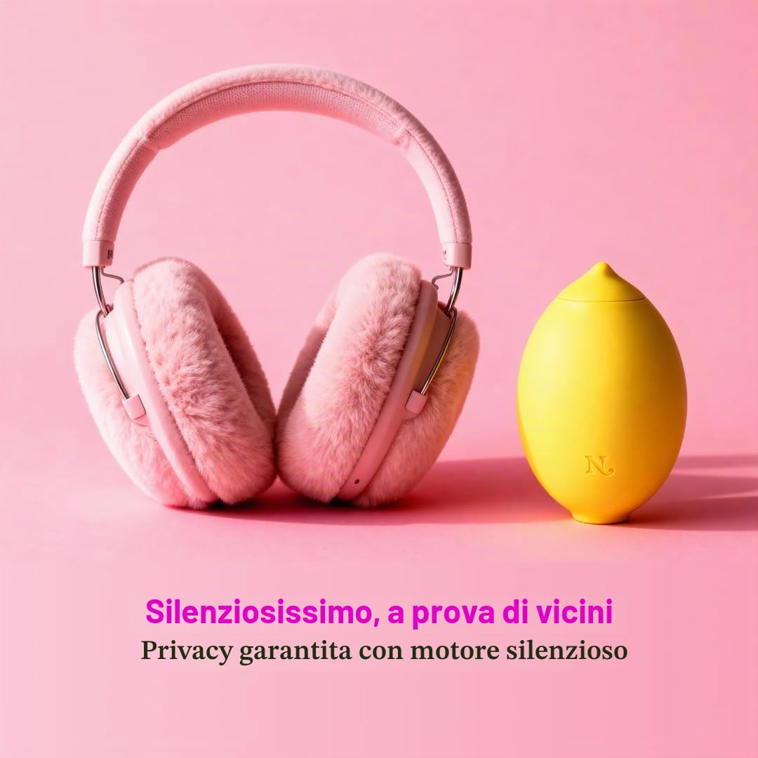 Hello Nancy Lem Dispositivo ad Aria con 12 Modalità | Superficie liscia e profilo silenzioso aiutano la cura quotidiana con presa comoda