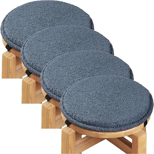 28/30/33/35/40/45cm ���E���h�`�F�A�N�b�V���� 1/2/4 �Z�b�g ? �R�t������~�߃X�c�[���p�b�h ? �o�[�X�c�[���A�_�C�j���O�`�F�A�A�r�X�g���A�ؐ��A�������̈֎q�p�̃t�H�[������V�[�g�N�b�V����(3,4pcs:35cm/14in)