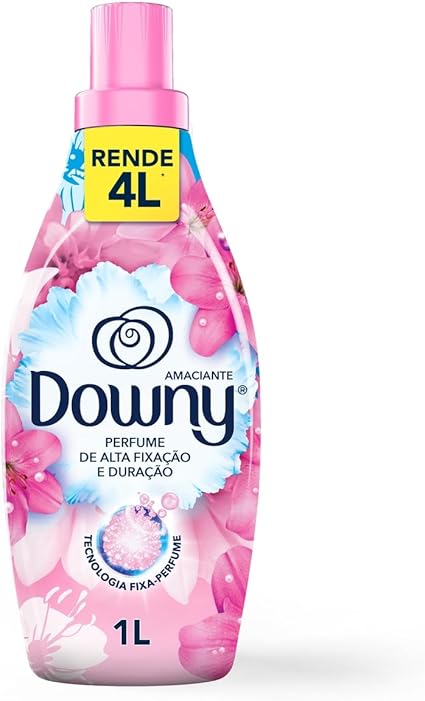 Downy Amaciante Concentrado Frescor Da Primavera 1L Menor preço em Downy Amaciante Concentrado Frescor Da Primavera 1L