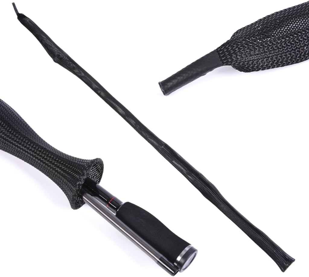Fishing Rod Sock Fishing Rod Sleeve Stretch Fishing Rod Protect for Spinnings Baitcasting Rod Fishing Rod image 3