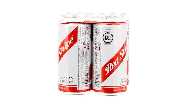 Red Stripe Lager Beer - 24 X 440ml Cans, 4.7% ABV Jamaican Pale Lager