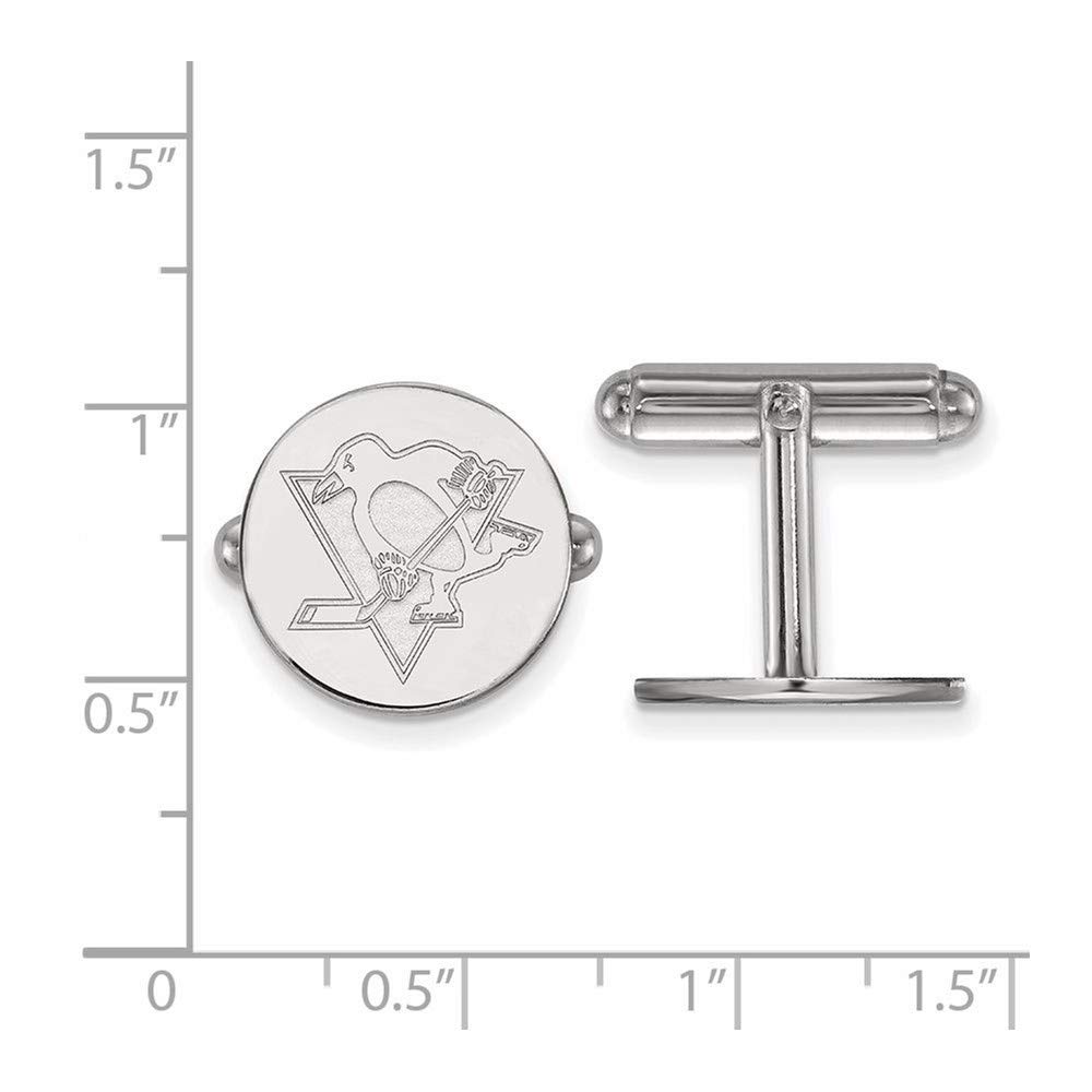 Pittsburgh Penguins Cufflinks (Sterling Silver)