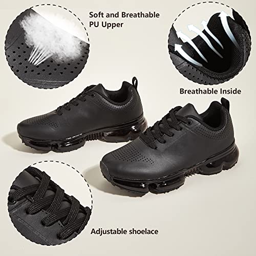 Image of LUCKY STEP Women Air Cushion Fashion Sneakers Breathable Casual Comfortable Lightweight Walking Shoes