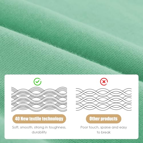 Image of SWEET DOLPHIN 3-Pack Baby Swaddle Sleep Sacks - Newborn Swaddle Blanket with Soft Cotton - Ergonomic Wrap for Boys and Girls, 0-3 Months, Green
