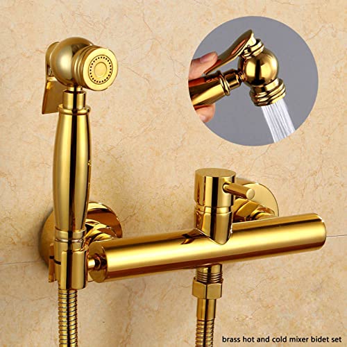 Kit de ducha para bidé de pared para evitar fugas de agua 4