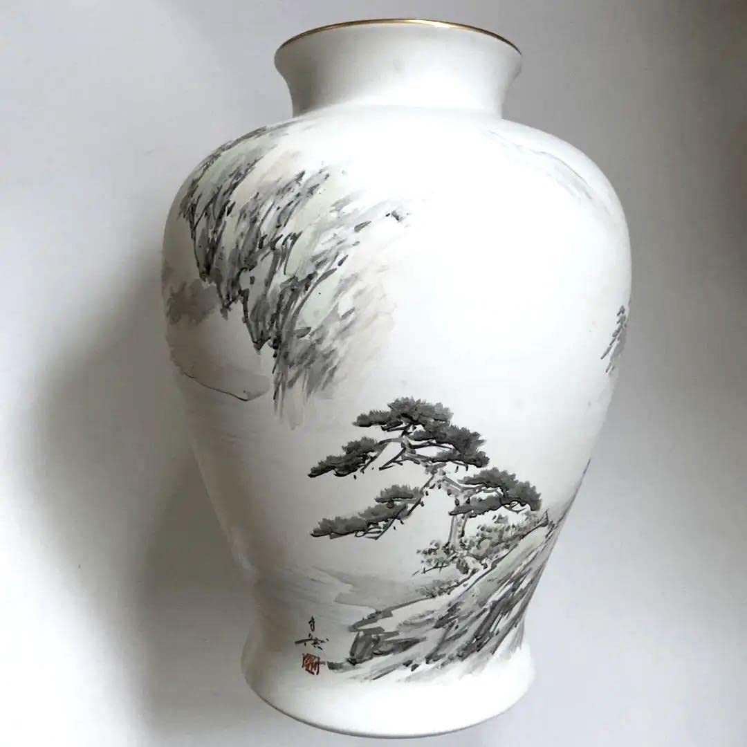 蔵出し！昭和レトロ・アンティーク【宮内庁御用達・深川製磁・美術有田焼花瓶　】 Amazon.co.jp: 蔵出し！昭和レトロアンティーク宮内庁御用達深川