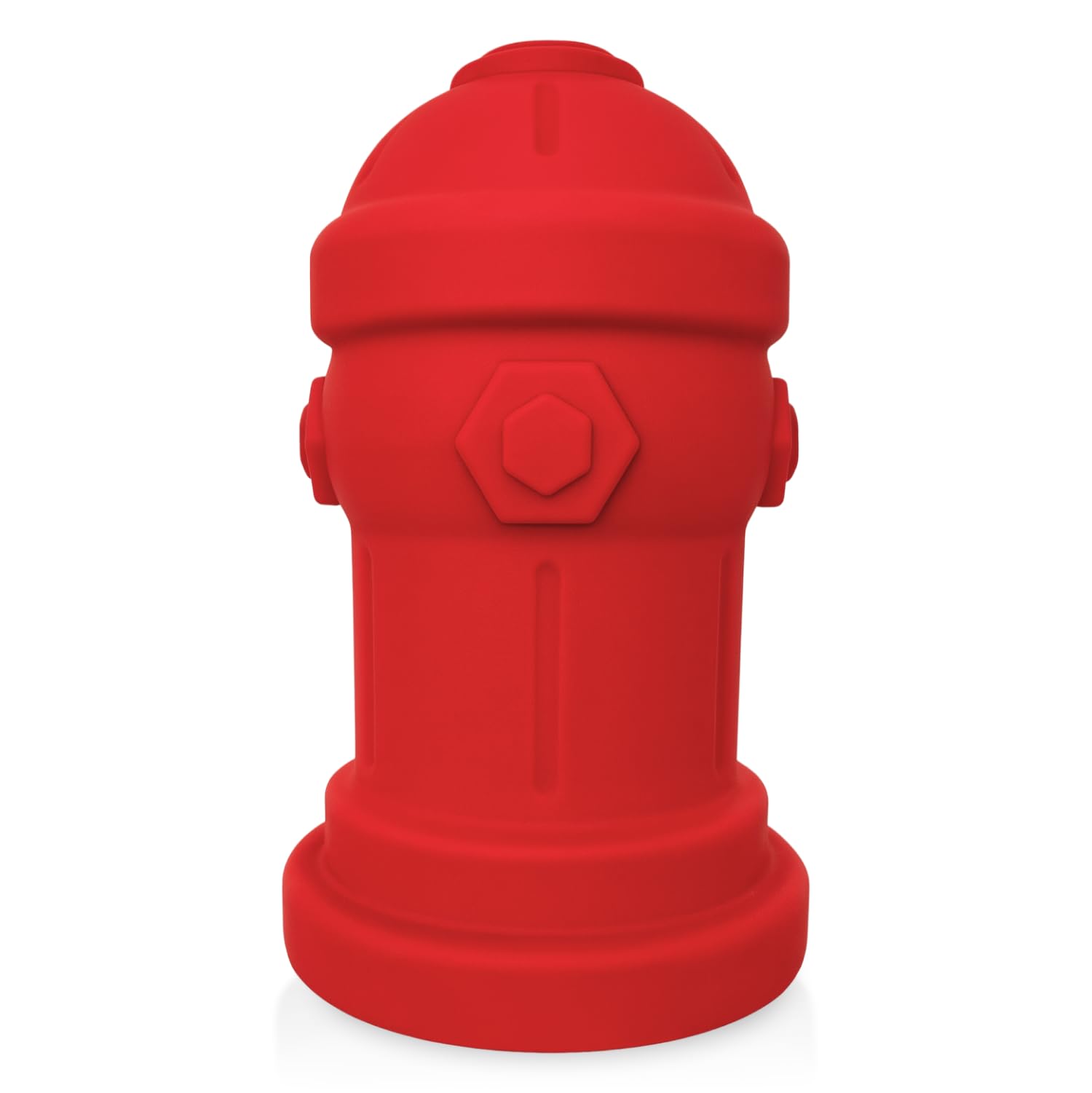 Small Dog Fire Hydrant 4x7 Silicone Soft Potty Training Aid for Small Breeds Under 10lbs Toy Breeds Indoor Outdoor Training Red
