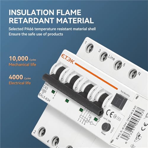 Disjoncteur différentiel 63A type AC résout les risques de surtension et fuite électrique - 3