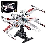 JTBBOY Space War Fighter Building Set for Adults, Plane Building Toy, Collectible for Build and Display, Office Decor, Gift Toy for Movie Fans Kids Boys Girls, Birthday Easter