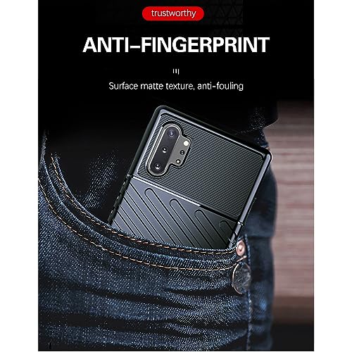 Image of Shockproof Back Cover Case for Samsung Galaxy Note 10 Plus 4G | 360 Degree Protection | Protective Design | Anti-Scratch Tough Slim TPU Case for Samsung Galaxy Note 10 Plus 4G (Blue)