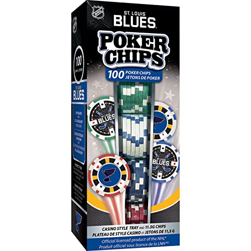 Jetons de poker NHL MasterPieces lot de 100 pour tournoi de poker adulte
