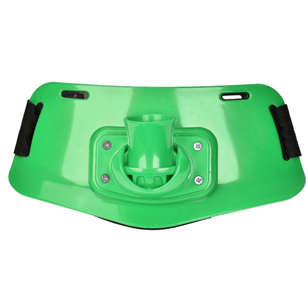 Fishing Rod Holder, Dilwe Adjustable Fishing Belt for Stand Up Fishing Green - Image 2