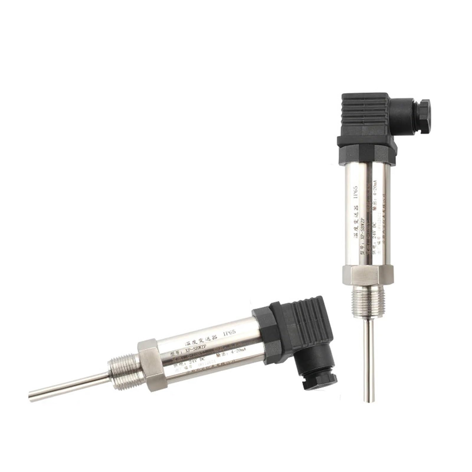 Czujnik temperatury, Nadajnik temperatury RTD PT100 4-20 mA 0-10 V RS485 Różne rozmiary(0-300c 4-20ma,150mm)