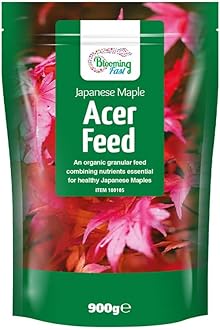 YouGarden Blooming Fast Japanese Maple Acer Feed 900g, Encourage Healthy Growth and Vibrant Leaf Colour