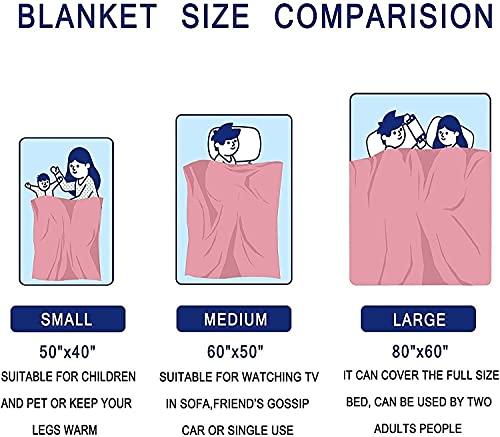 Anime Blanket Flannel Fleece Warm Soft Throw Blanket For Couch Sofa Bed Living Room For Adults Children Kids 80"X60" #TOP6