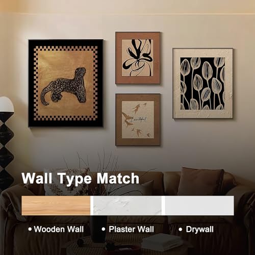 Image of Picture Hanging Kit 302 PCS, Picture Hangers, Heavy Duty Wall Hook, Picture Hanging Assortment, Picture Hanging Wire, Frame Hanging Hardware, Nails for Hanging Pictures, Plate Hangers for The Wall