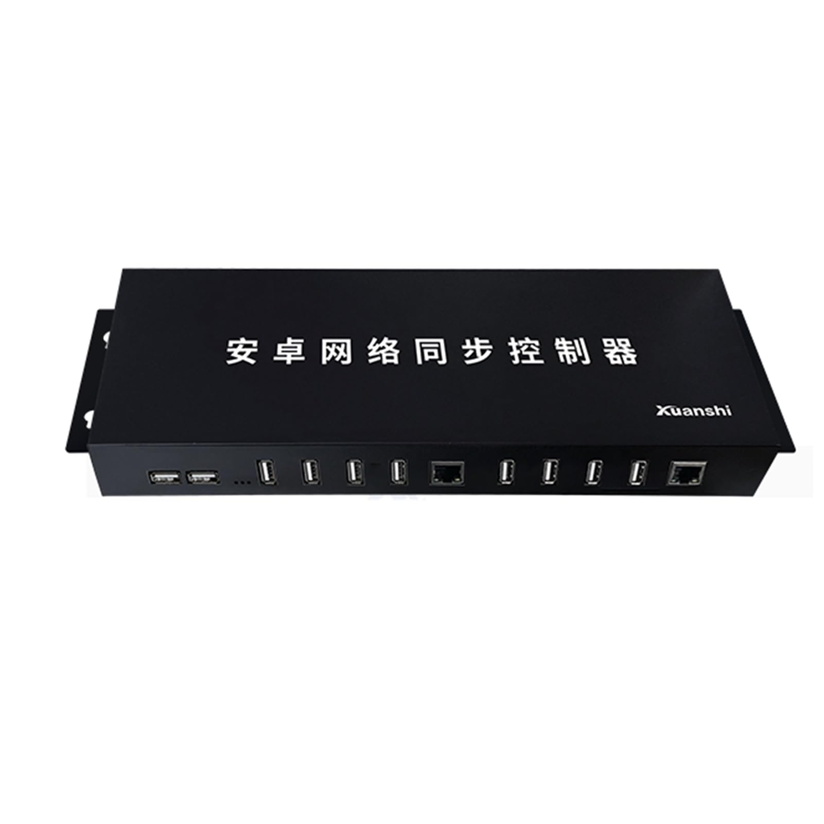Kontroler synchronizacji sieci, połączenie Ethernet dla telefonów z systemem Android, klawiatury, myszy, grupy opóźnień sterowania USB, obsługuje szereg i układanie w stos, 16-portowy/32