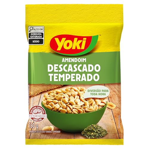Amendoim Descascado Temperado Yoki 150g