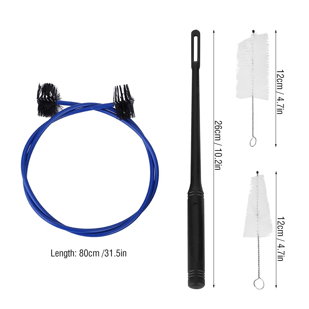 4pcs Cleaning Kit Tool Stick Brushes for Trumpet Brass Mouthpiece Keys