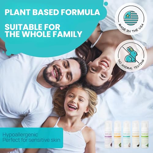 toilet paper foam liquid wet wipe  plant-based eco friendly flushable wet wipe alternative with aloe amp vitamin e 17 fl oz pack of 3 unscented