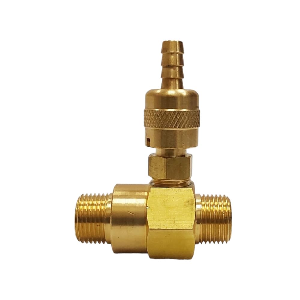 proven part Pressure Washer Brass 3/8 in. NPT in line Chemical Soap Detergent Injector 3-5 GPM