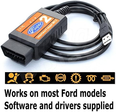 F Super 2 Interface Scanner Scan Tool USB Reader works on ALL models