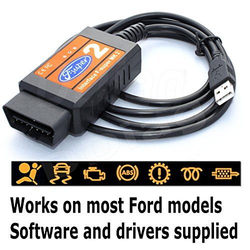 F Super 2 Interface Scanner Scan Tool USB Reader works on ALL models
