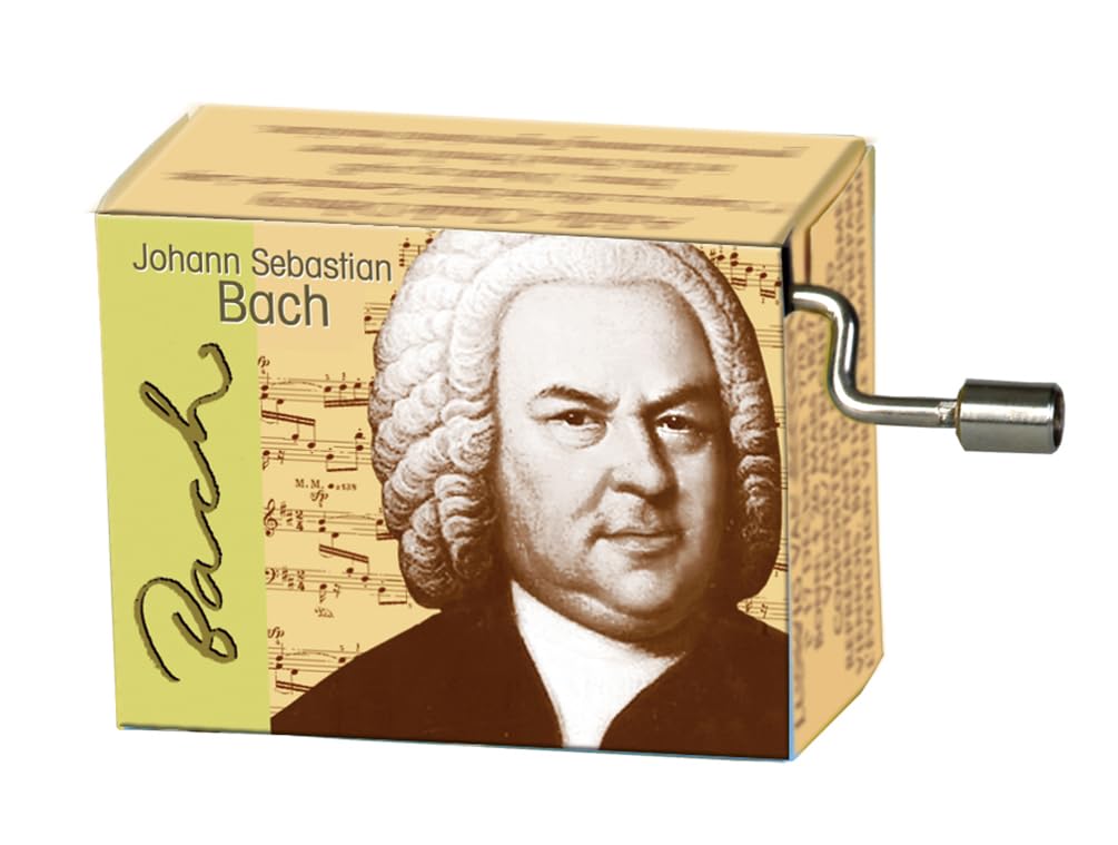 Fridolin Spieldose – Johann S. Bach Bourrée, Musikwerk Auf Resonanzholz