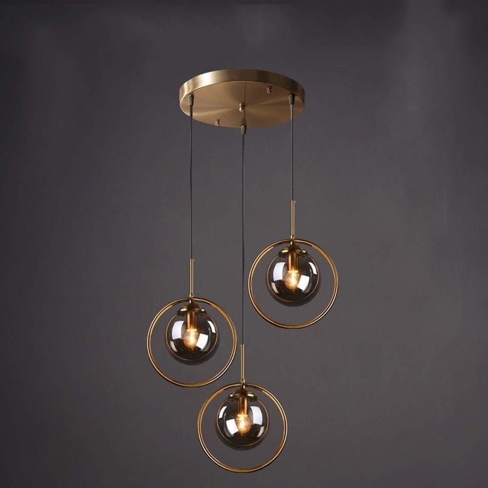 Ilo de cuisine bar pendentif éclairage industriel ambre - 8