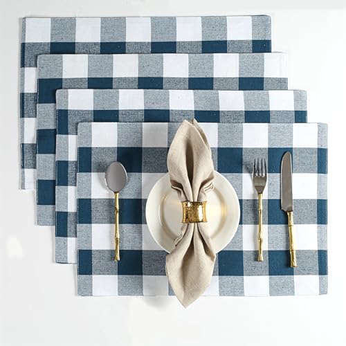 Native Fab Cotton Placemat 13x19 inches, Heat Resistant, Buffalo ...